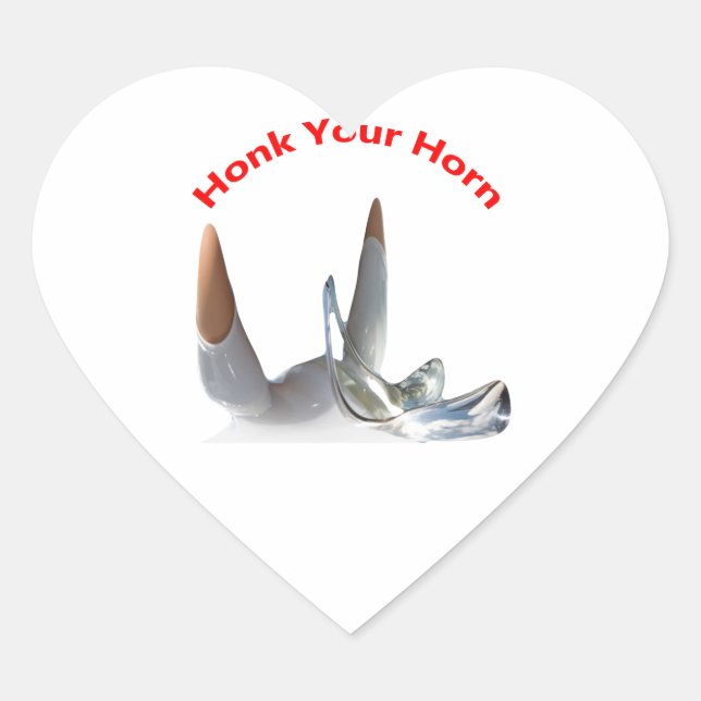 Chantez vos autocollants de corne (Devant)