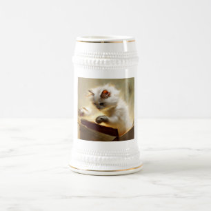 Chantilly-Tiffany Cat Beer Stein