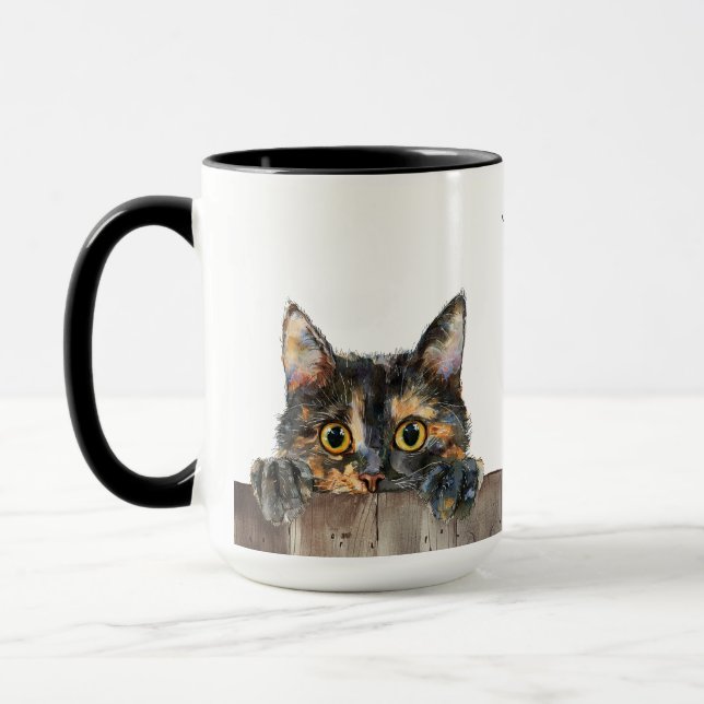 Chantilly-Tiffany Cat Mug (Left)