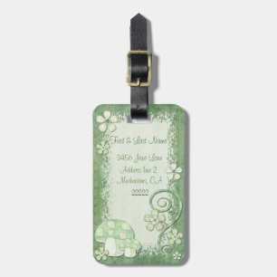 Chantily Whimsical Mixed Media Luggage Tag