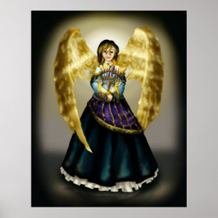 Chanukah Angel Poster
