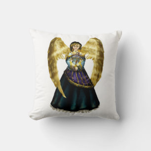 Chanukah Angel Throw Pillow