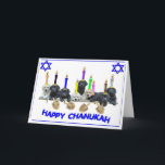 Chanukah Card<br><div class="desc">The Honour Litter,  design by Julie Hansen.  Add your own text inside</div>