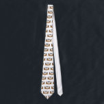 Chanukah Cats Tie<br><div class="desc">PRLimages is a division of Paintings by Rachel Lowry.</div>