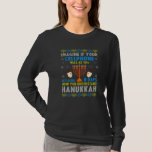 Chanukah Cellphone Quote Jewish Pride Ugly Hanukka T-Shirt<br><div class="desc">Chanukah Cellphone Quote Jewish Pride Ugly Hanukkah Sweater.</div>