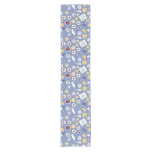 Chanukah cookie party short table runner