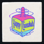 Chanukah Dreidel Stone Coaster<br><div class="desc">Dreidel,  dreidel,  dreidel we made it just for you on Chanukah gifts and gift ideas for the holidays.</div>