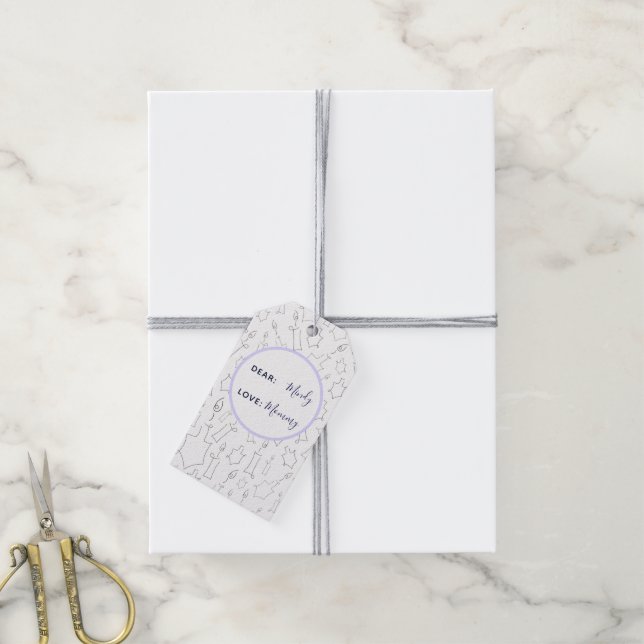 Chanukah Gift Tags (With Twine)