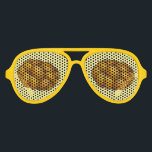 Chanukah Hanukkah Braided Challah Bread Holiday Aviator Sunglasses<br><div class="desc">Party shades feature an original marker illustration of a loaf of braided challah bread. Perfect for Hanukkah holiday celebrations!

Don't see what you're looking for? Need help with customization? Click "contact this designer" to have something created just for you!</div>