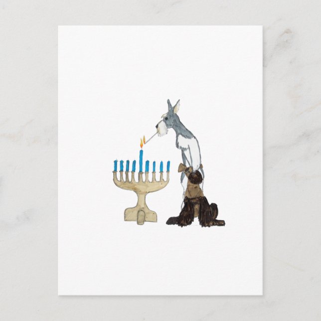 chanukah ( Hanukkah ) card (Front)