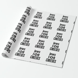 Chanukah hanukkah Jews for cheeses funny Wrapping Paper