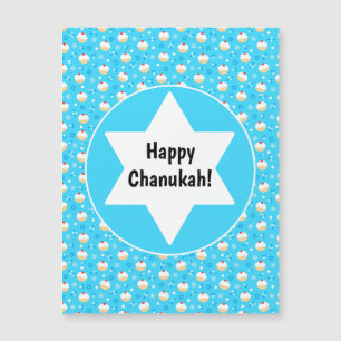 Chanukah Jelly Doughnuts Jewish Stars Snowflakes