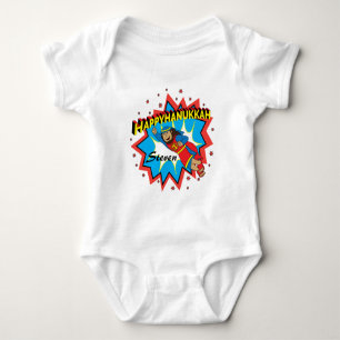 Chanukah Judah Maccabee the Hammer Baby Bodysuit