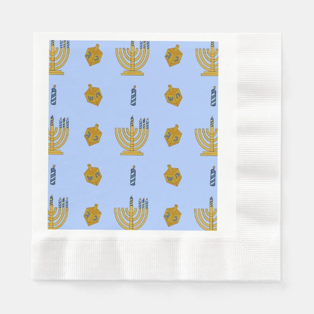 Chanukah napkins (Front)