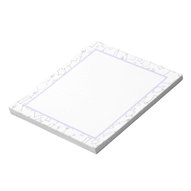 Chanukah Notepad (Rotated)