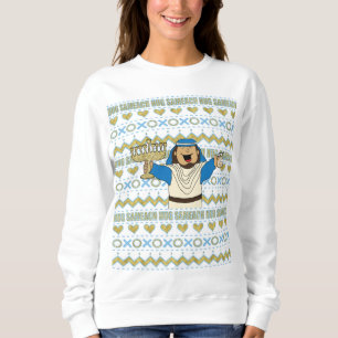 Chanukah Ugly Sweet Sweatshirt Bling