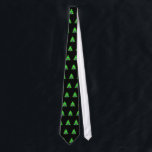 Chanukkah and Christmas Tie<br><div class="desc">Hanukkah and Christmas together is perfect for interfaith families who celebrate both holidays. Featuring a chanukah menorah in front of a Christmas tree bringing out the spirit of the holidays.</div>