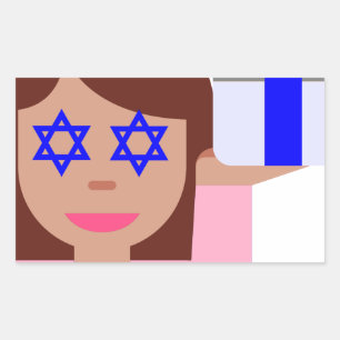 chanukkah hair flip emoji sticker