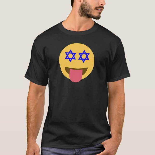 chanukkah hanukkah emoji T-Shirt (Front)