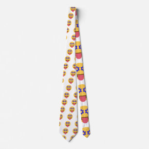 chanukkah hanukkah emoji tie