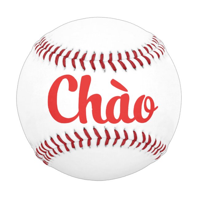 Chào / Hello ~ Vietnam / Vietnamese / Tiếng Việt Baseball (Front)