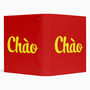 Chào / Hello ~ Vietnam / Vietnamese / Tiếng Việt Binder
