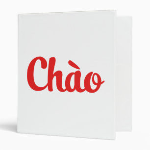 Chào / Hello ~ Vietnam / Vietnamese / Tiếng Việt Binder