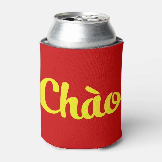 Chào / Hello ~ Vietnam / Vietnamese / Tiếng Việt Can Cooler (Can Front)