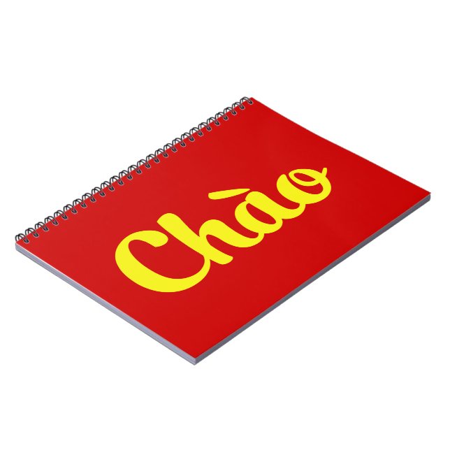 Chào / Hello ~ Vietnam / Vietnamese / Tiếng Việt Notebook (Left Side)