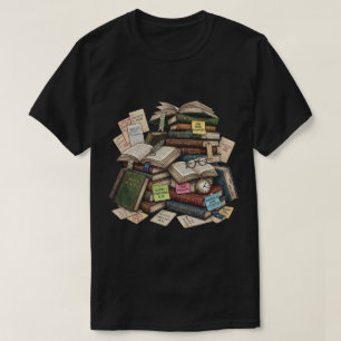 Chaos Academia Books & Notes T-Shirt
