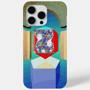 CHAOS AND ORDER TEMPLE Surreal Fractal Art iPhone 15 Pro Max Case