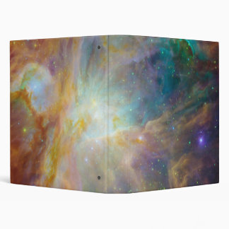 Chaos at Heart of Orion Spitzer Hubble Composite Binder