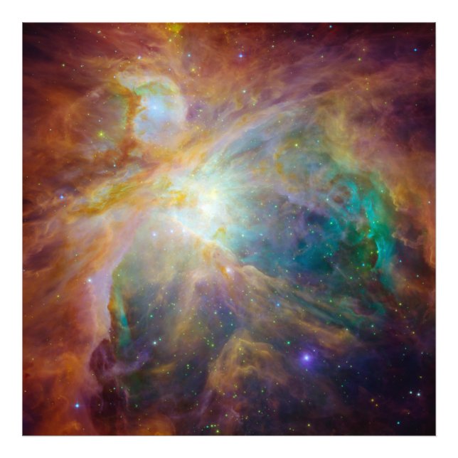 Chaos at the Heart of the Orion Nebula Photo Print (Front)