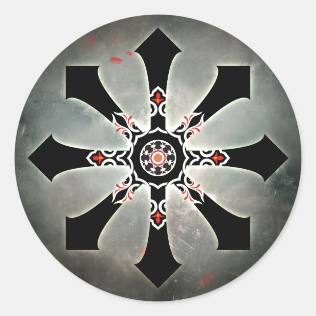 Chaos autocollant revu (Devant)