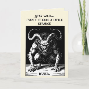 Chaos - Buer in Perfect Form Card