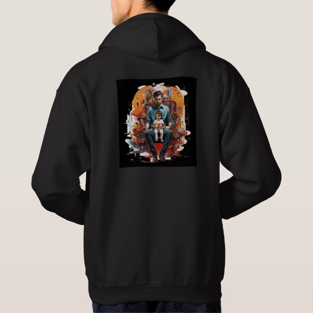 Chaos & Calm : Le Sweat - shirt à capuche de l'équ (Dos)