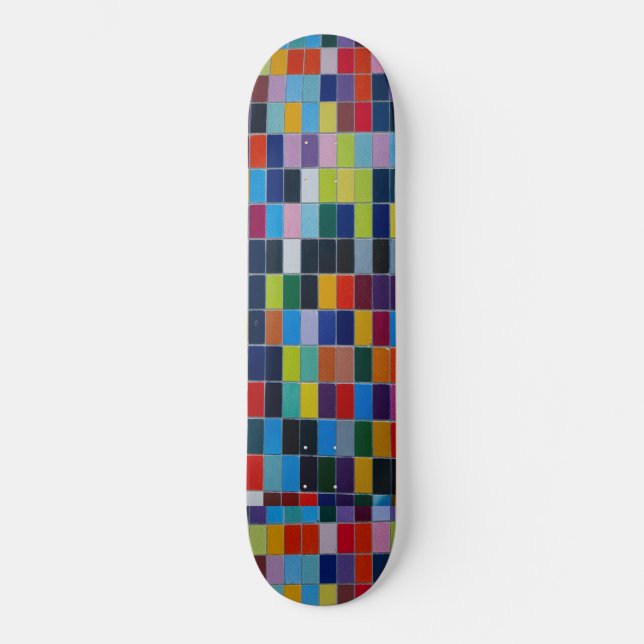 Chaos Colour Jam Space Tectonic Deck Skateboard (Front)