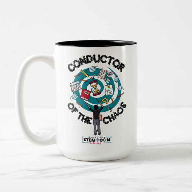 Chaos Conductor Mug 15 oz (Left)