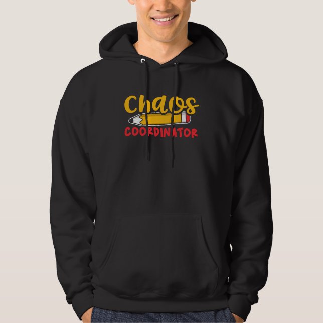 Chaos Coordinator Babysitting Daycare Provider Pre Hoodie (Front)