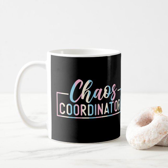 Chaos Coordinator Coffee Mug (With Donut)