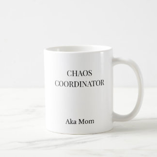 Chaos Coordinator Funny Mom Mug | Minimalist 