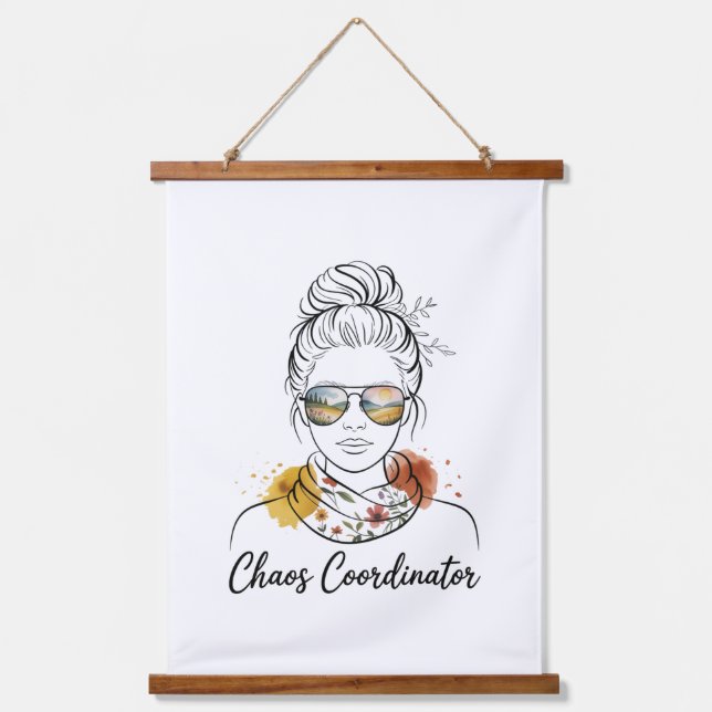 Chaos Coordinator﻿ Hanging Tapestry (Front)