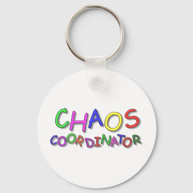 Chaos Coordinator Keychain (Front)