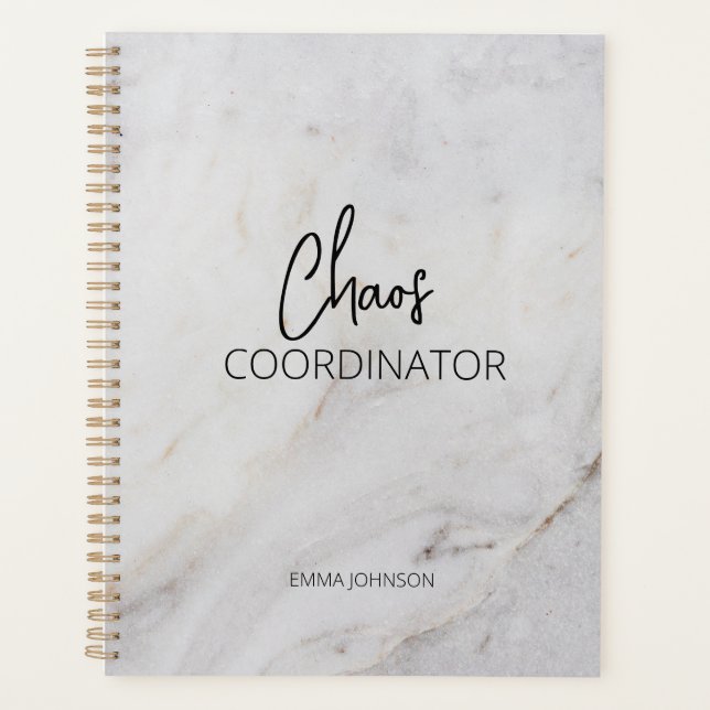 Chaos Coordinator | Marble Planner (Front)