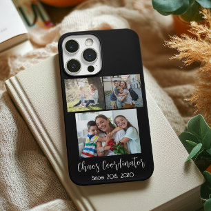 Chaos Coordinator mom 3 photo year iPhone 15 Pro Case