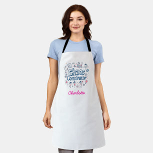 Chaos Coordinator Mom Hustle Funny Mother's Day Apron