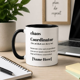 Chaos Coordinator  Mug