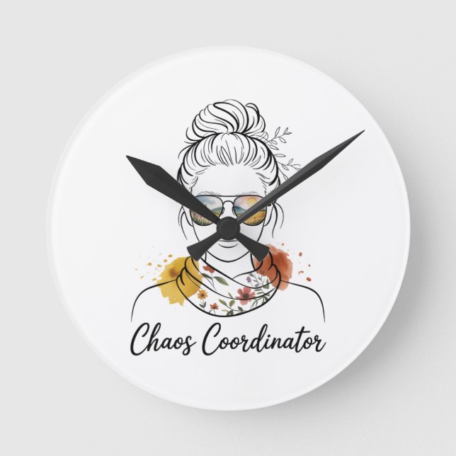 Chaos Coordinator﻿ Round Clock (Front)