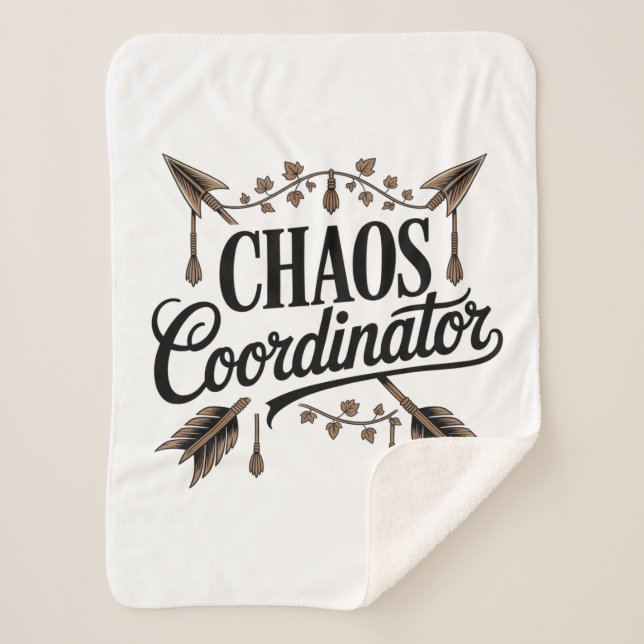 Chaos Coordinator Sherpa Blanket (Front)
