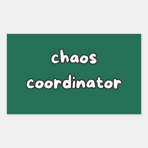 chaos coordinator sticker